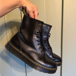 Dr. Martens Black Leather Boots